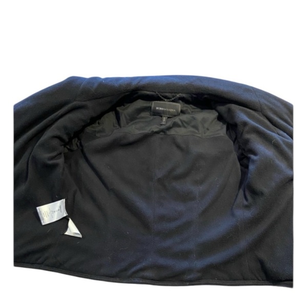 BCBGMAXAZRIA Black Short Puffer Jacket Size Extra Small - Picture 4 of 7